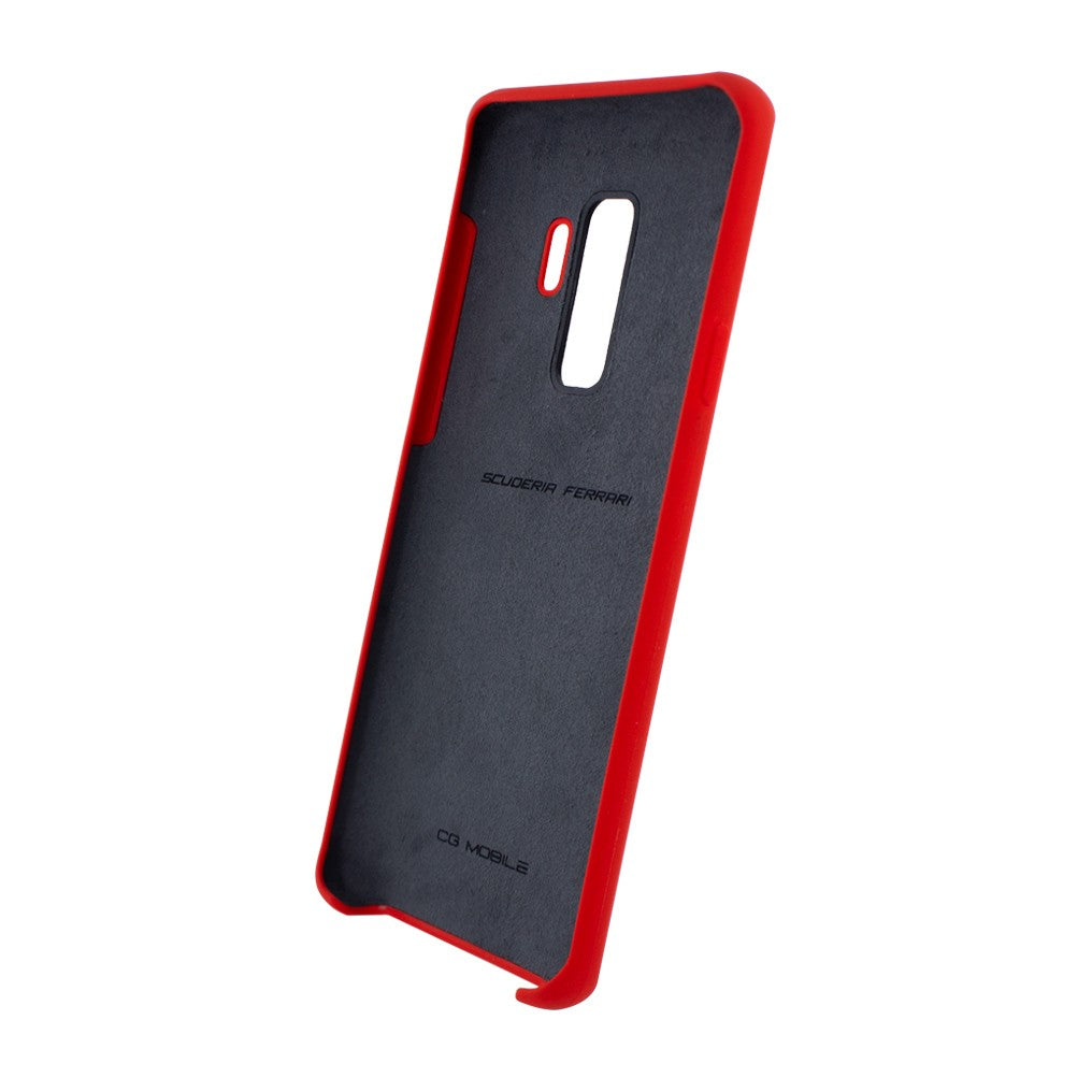 Ferrari - Urban Silikon Cover G960F Galaxy S9 Plus Red