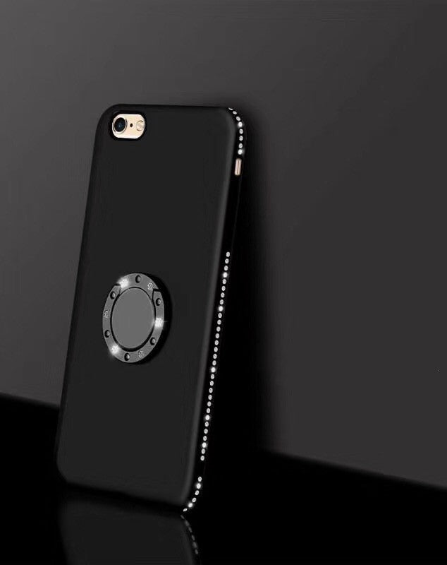 X-Ring Finger Loop Magnet Case iPhone 7 Plus & 8 Plus Schwarz