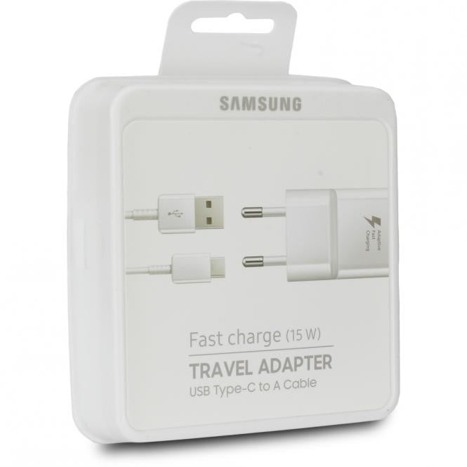 Samsung Reiseladegerät EP-TA20EWE Weiss inkl. USB 2.0 Typ-C