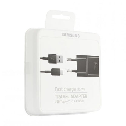 Samsung Reiseladegerät Schwarz inkl. Typ-C Datenkabel