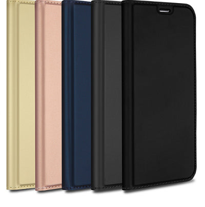 SZ Leder Book Case Etui Galaxy Note 9 Grau