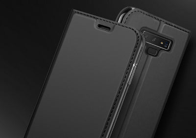 SZ Leder Book Case Etui Galaxy Note 9 Schwarz