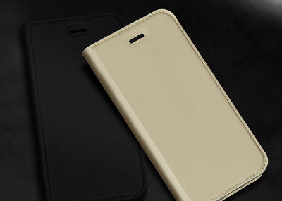 SZ Leder Book Case Etui Galaxy Note 9 Gold