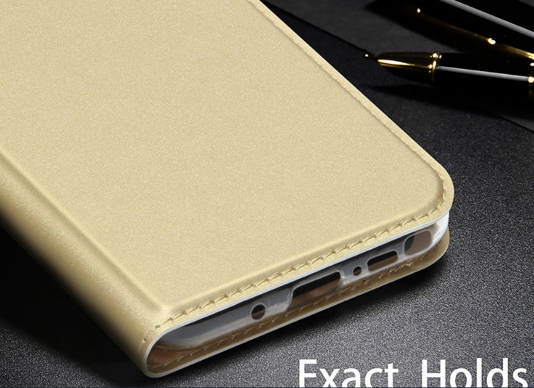SZ Leder Book Case Etui Galaxy Note 9 Gold