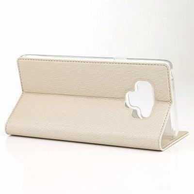 Galaxy Note 9 Book Case Wallet Tasche Gold