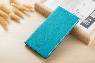 Galaxy Note 9 Book Case Wallet Tasche Blau