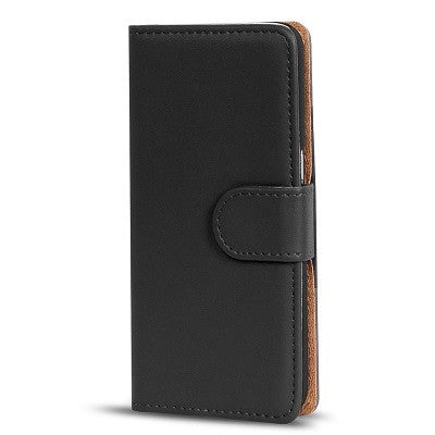 P8 Lite 2017 Leder Book Case Etui Schwarz