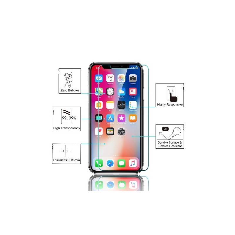 9H Panzerglas Tempered iPhone XS Max