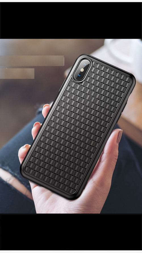 Baseus Simple Silikon Hülle für iPhone XS, X