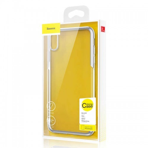 Baseus Shining Transparent Hülle für iPhone XR