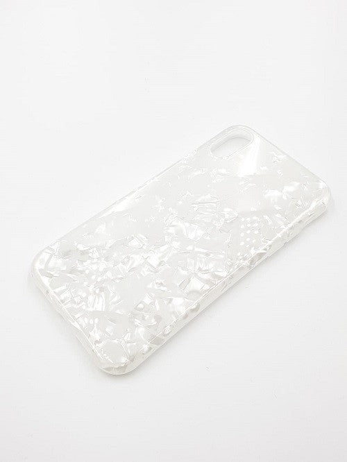 iPhone XR Shell Hulle Etui Weiss
