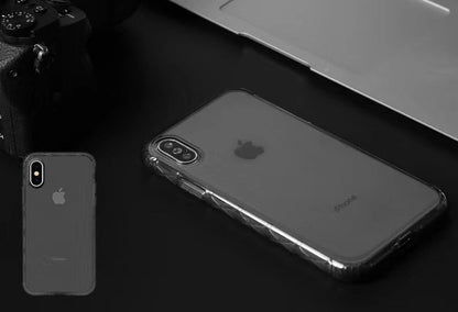 iPhone 7 Plus. 8 Plus Silikon Case Hülle Grau