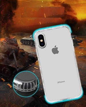 iPhone 7 Plus. 8 Plus Silikon Transparet Case Hülle