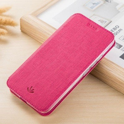 iPhone XS Max Vili Smart Case Etui Rosa