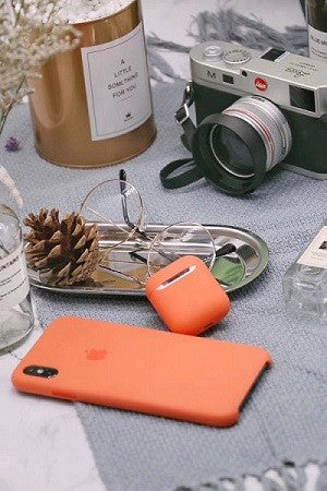 AirPods Silikon Case Orange