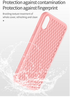 iPhone XR Silikon Hülle Pink