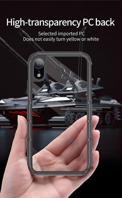 iPhone XS Baseus Tank Series Case Schwarz