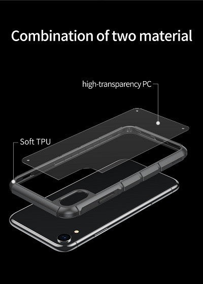 iPhone XS Baseus Tank Series Case Schwarz
