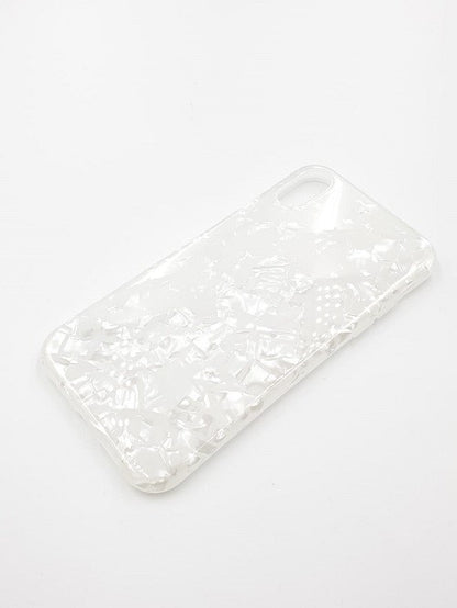 iPhone XS Shell Hulle Etui Weiss