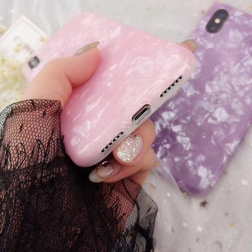 iPhone XS Shell Hulle Etui Rosa