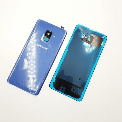 Samsung Galaxy A8 2018 Akkudeckel Backcover Blau