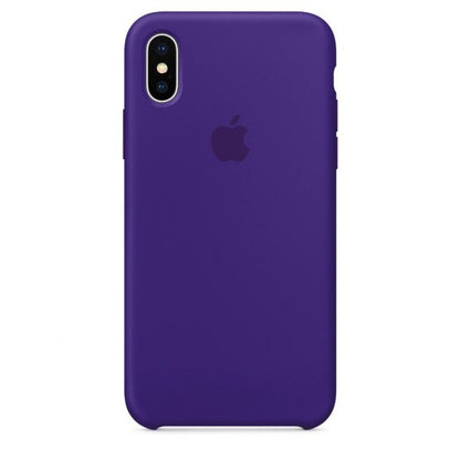 iPhone XS Max Silikon Case Ultra Violet