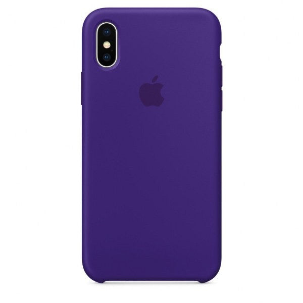 iPhone XS Max Silikon Case Ultra Violet