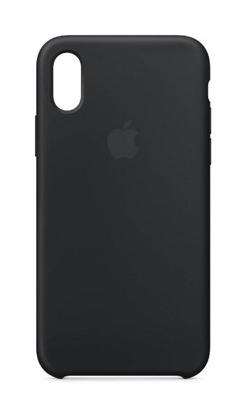 iPhone XS Silikon Case Schwarz