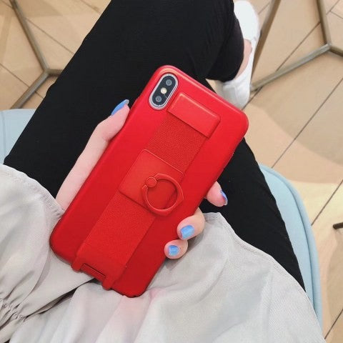 iPhone 7,8 Plus Befestigung Case Rot