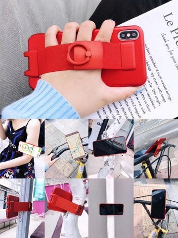 iPhone 7,8 Plus Befestigung Case Rot