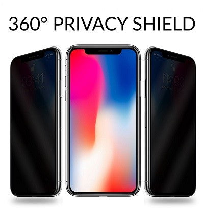 Privacy 9H Panzerglas Tempered Folie iPhone X, XS