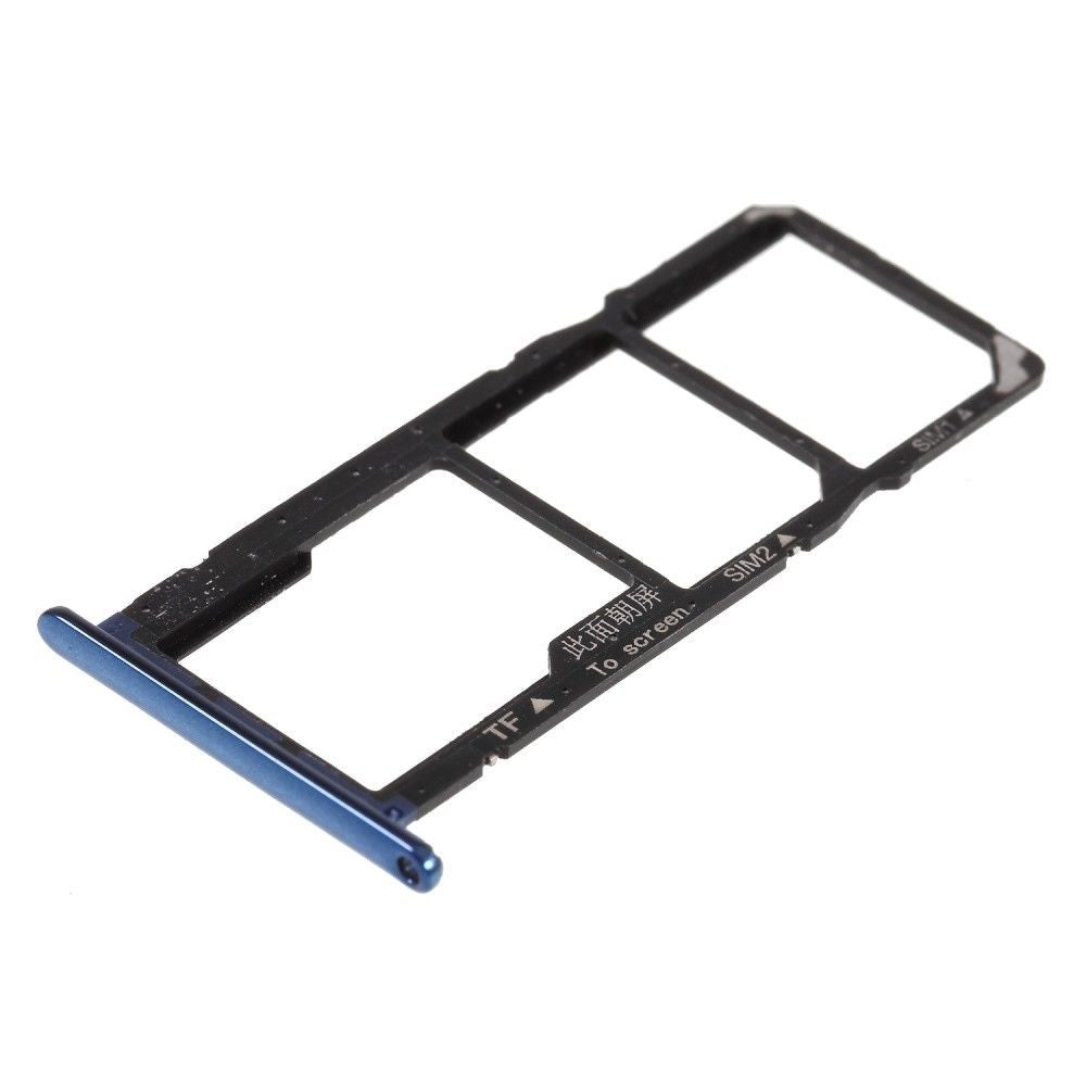 Huawei Y6 2018 Simkarten Halter Blau