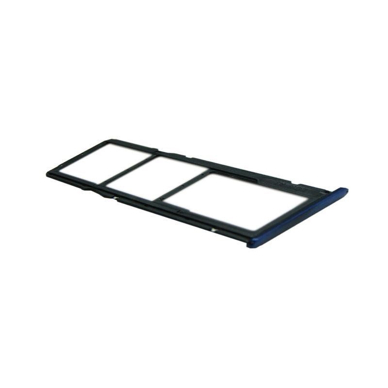 Huawei Y7 2018 Simkarten Halter Blau