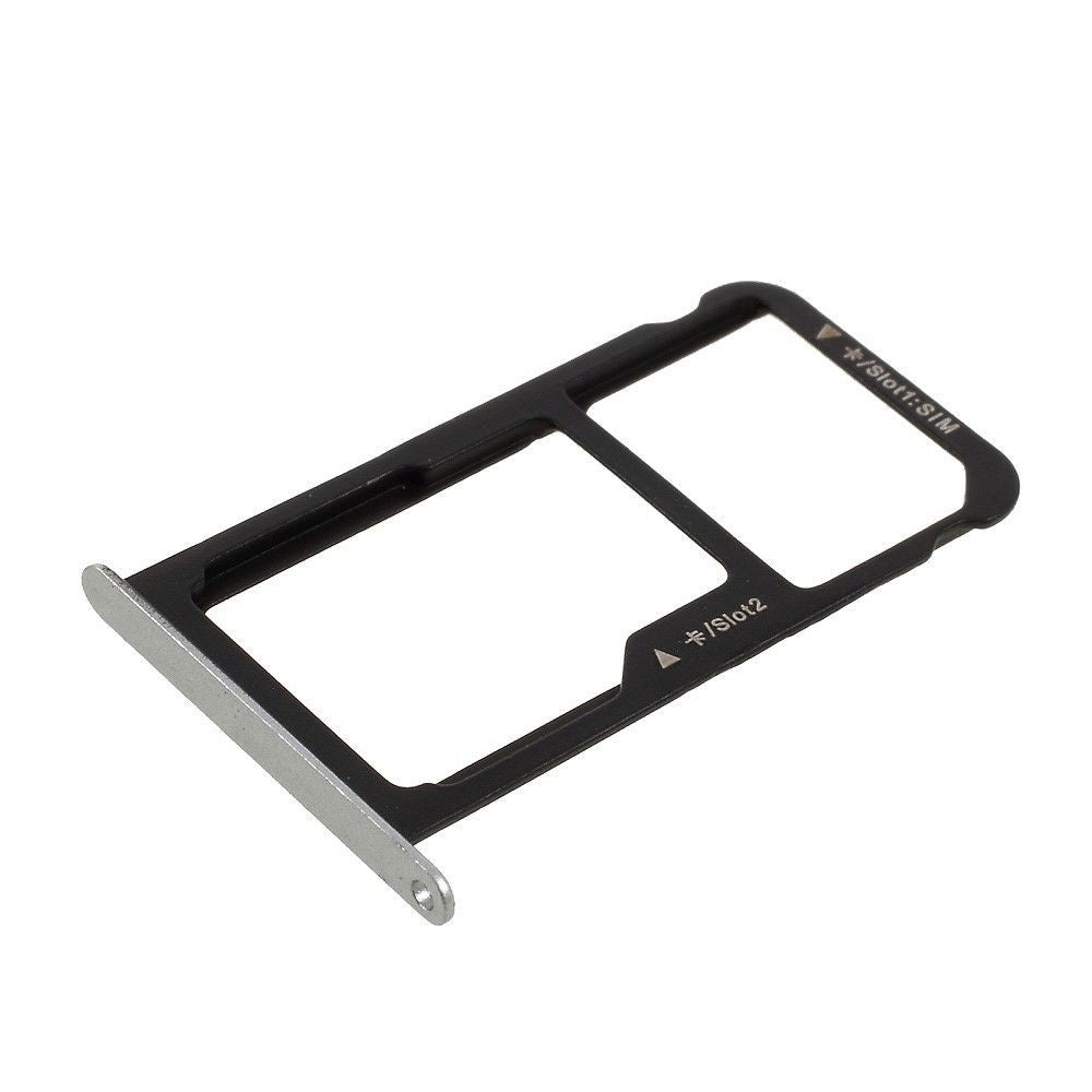 Huawei P9 Lite Sim Karten Halter Silber