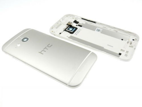 HTC One Mini 2 Akkudeckel Silber Weiss
