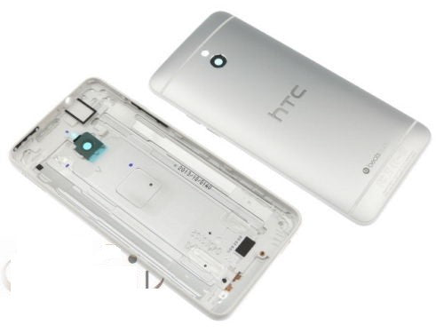 HTC One Mini M4 Akkudeckel Silber