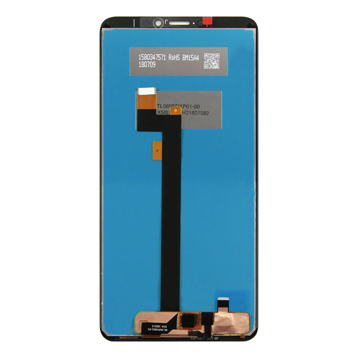Xiaomi Mi Max 3 Display und Digitizer ohne Rahmen, Weiß (OEM)