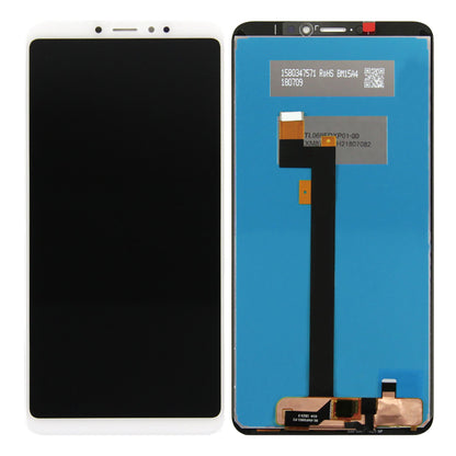 Xiaomi Mi Max 3 Display und Digitizer ohne Rahmen, Weiß (OEM)