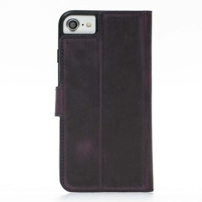 Bouletta Echt Leder Magic Wallet iPhone 7/8 Lila