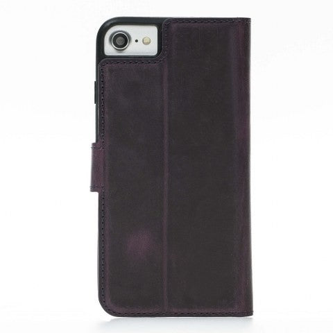 Bouletta Echt Leder Magic Wallet iPhone 7/8 Lila