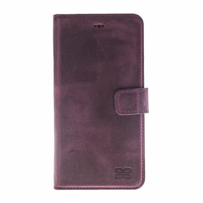 Bouletta Echt Leder Magic Wallet iPhone 7/8 Plus Lila
