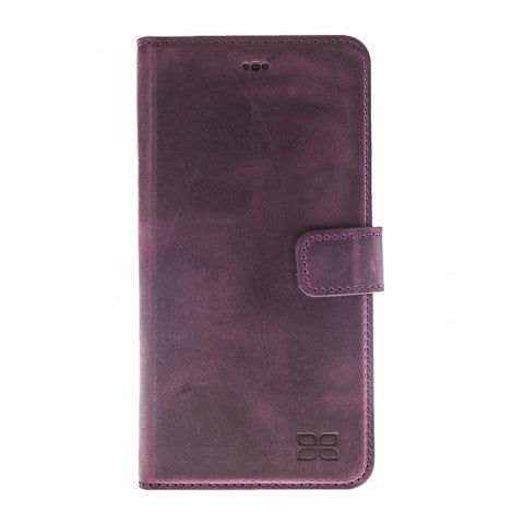 Bouletta Echt Leder Magic Wallet iPhone 7/8 Plus Lila