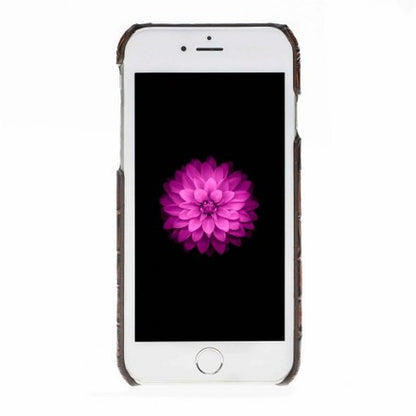 Bouletta Echt Leder Case iPhone 7/8 Ultimate Jacket Croco Braun