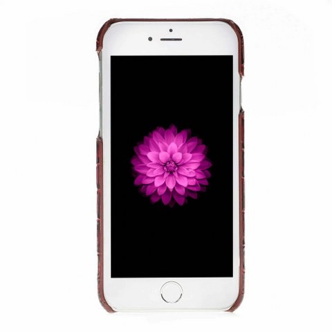 Bouletta Echt Leder Case iPhone 7/8 Ultimate Jacket Croco Rot