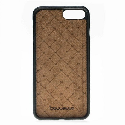 iPhone 7/8 Plus Bouletta Echt Leder Ultra Cover Schwarz