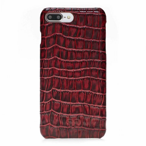 Bouletta Echt Leder Case iPhone 7/8 Plus Ultimate Jacket Croco