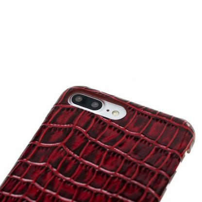 Bouletta Echt Leder Case iPhone 7/8 Plus Ultimate Jacket Croco