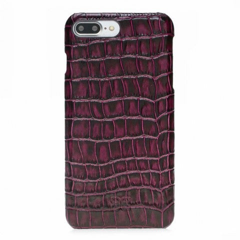 Bouletta Echt Leder Case iPhone 7/8 Plus Ultimate Jacket Croco
