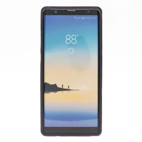 Samsung Note 8 Bouletta Echt Leder Ultra Cover CC Lila