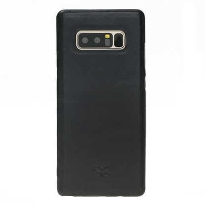 Samsung Note 8 Bouletta Echt Leder Ultra Cover Schwarz